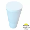 Наземный светильник Amelia DR2.573.000.WYE27 цилиндр белый Fumagalli