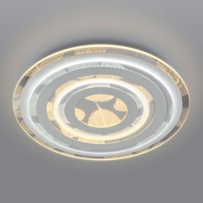 Потолочный светильник Floris 90220/1 белый Eurosvet круглый