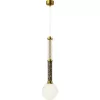 Стеклянный подвесной светильник Teatro MOD287PL-01BS1 белый форма шар Maytoni