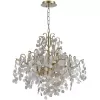 Стеклянная подвесная люстра Ravello SL1650.303.08 прозрачная ST Luce