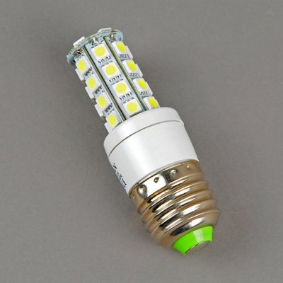 Лампочка светодиодная  E27-7W-6400К-32LED Elvan