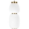 Стеклянный подвесной светильник Duff 10422/A цилиндр белый Loft It