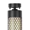 Стеклянный потолочный светильник уличный Barrel 3019-1P цилиндр белый Favourite