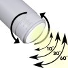 Трековый светильник  06650-9.3-LED10/20/30W CCT WT белый цилиндр