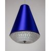 Стеклянный подвесной светильник  CL.8301-BLU конус прозрачный