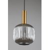 Стеклянный подвесной светильник Triscina OML-99426-01 форма шар серый Omnilux