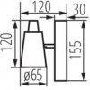 Спот SEMPRA 33090 конус белый