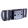 Настенный светильник уличный  UUL-S16A 2x60W/E27 IP65 BLACK полукруглый прозрачный Uniel