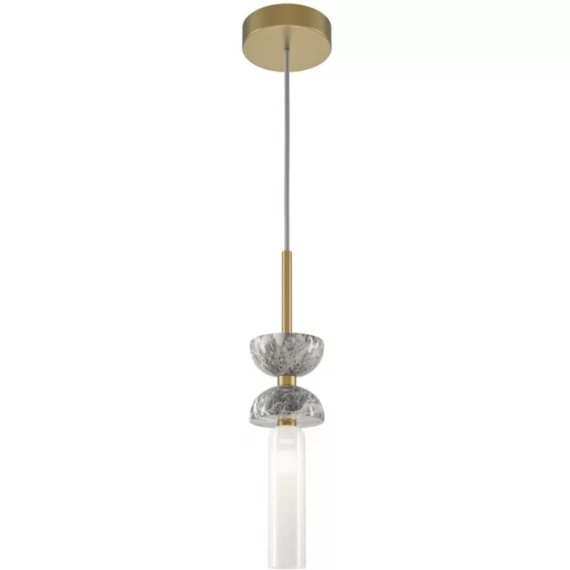 Стеклянный подвесной светильник Kyoto MOD178PL-01GR цилиндр белый Maytoni Стеклянный подвесной светильник Kyoto MOD178PL-01GR цилиндр белый Maytoni