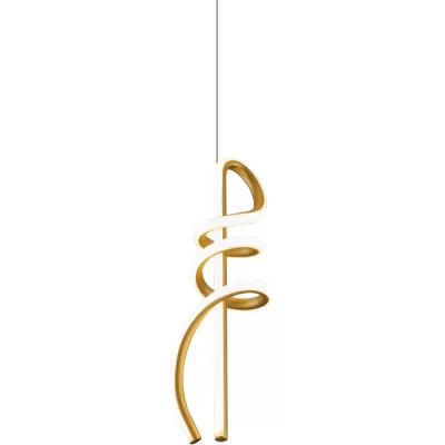 Подвесной светильник Clef MD24083012-1A gold DeLight Collection