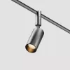 Трековый светильник Focus Led TR201-1-10W3K-M-B черный цилиндр Maytoni