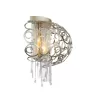 Хрустальный настенный светильник Dolcima SL1101.201.02 прозрачный ST Luce