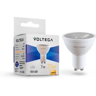 Лампочка светодиодная Sofit GU10 Lens 7252 Voltega