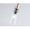 Стеклянный подвесной светильник HIGH LIGHT LH56111 прозрачный Ambrella