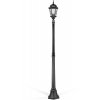 Стеклянный наземный фонарь ASTORIA 2M 91408M Bl ромб прозрачный Oasis Light