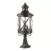 Стеклянный наземный фонарь Sation 4045/3B прозрачный Odeon Light