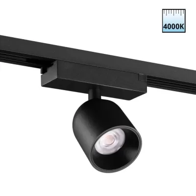 Трековый светильник Solette 359804 Novotech черный