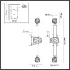 Стеклянное бра Kliff 5427/28WL белое Odeon Light