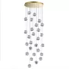 Потолочная люстра Jemstone 5085/120L форма шар прозрачная Odeon Light