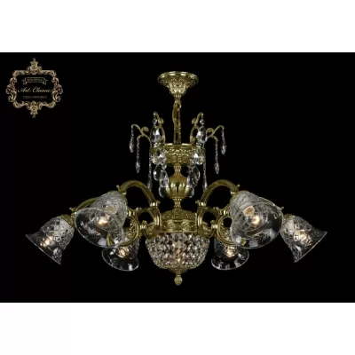 Подвесная люстра 31.42 31.42.6.NV215IV.170GL.G.Sp.Clear.1B Art Classic