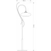Стеклянный торшер San Marino Shade SAN-LS-1(Z)CR белый Kutek