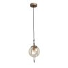 Стеклянный подвесной светильник V2955 V2955-7/1S форма шар Vitaluce