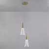 Подвесной светильник Triangle LED LAMPS 81117/2C конус прозрачный Natali Kovaltseva