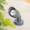 Стеклянный грунтовый светильник Dwell NC-003731DZ-DG прозрачный конус