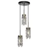 Хрустальный подвесной светильник Ronin CL326013 прозрачный цилиндр Citilux