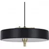 Стеклянный подвесной светильник Revolve 9187P black/gold белый цилиндр DeLight Collection Стеклянный подвесной светильник Revolve 9187P black/gold белый цилиндр DeLight Collection