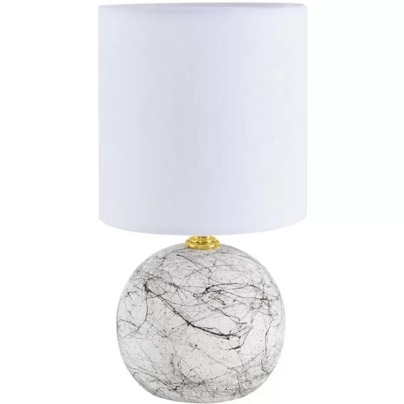 Интерьерная настольная лампа Vilana 8166/1T белый цилиндр Lumion Интерьерная настольная лампа Vilana 8166/1T белый цилиндр Lumion