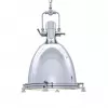 Подвесной светильник Alcantare LDP 707-3 CHR конус серый Lumina Deco