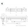 Стеклянный прожектор уличный LINE WALLWASHER 045372 Arlight
