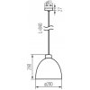 Подвесной светильник OGIVA 27001 серый