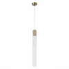 Стеклянный подвесной светильник Terni SL1229.313.01 цилиндр прозрачный ST Luce