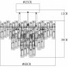 Хрустальная потолочная люстра Mintaka A1005PL-10GO прозрачная Artelamp