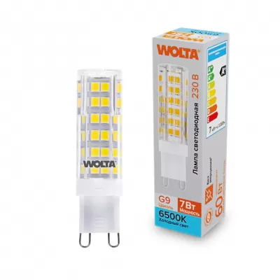Лампочка светодиодная  WSTD-JCD-7W6KG9-C Wolta