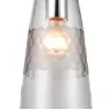 Стеклянный подвесной светильник Lucky VL5393P21 конус серый Vele Luce
