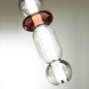 Стеклянный подвесной светильник Beans 4826/18L цилиндр белый Odeon Light