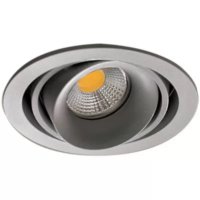 Точечный светильник Lumme DL18615/01WW-R Silver Grey/Black