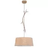 Подвесной светильник Sabina 6178 конус бежевый Mantra