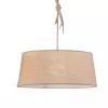 Подвесной светильник Sabina 6178 конус бежевый Mantra