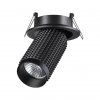 Точечный светильник Spot 370745 цилиндр черный Novotech