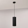 Подвесной светильник  Vexa01 цилиндр черный ImperiumLoft