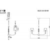 Подвесная люстра Balnea SLE1116-103-05 конус Evoluce