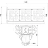 Уличный консольный светильник Галеон 31 CB-C0321041 прозрачный