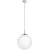 Стеклянный подвесной светильник Rondo 85262 форма шар белый Eglo