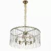 Хрустальная подвесная люстра Talla CL318292 прозрачная цилиндр Citilux