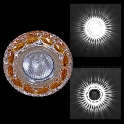 Точечный светильник  00757-9.0-001CN MR16+LED3W CL+TEA для натяжного потолка