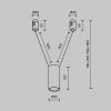 Трековый светильник Focus Led TR157-1-12W3K-B черный цилиндр Maytoni